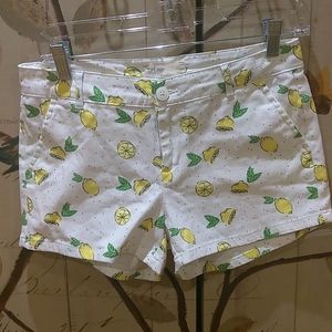 Bebop Size 5 /Small Hi-Rise Lemon Shorts - X31